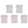 Woreczki z organzy Hobby Flora Organza Brokat brokatowe Granatowe 5 szt set