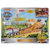 PAW PATROL DINO RESCUE CHASE ZESTAW TOR Z WYRZUTNIĄ T-REX NIEBIESKIE AUTKO