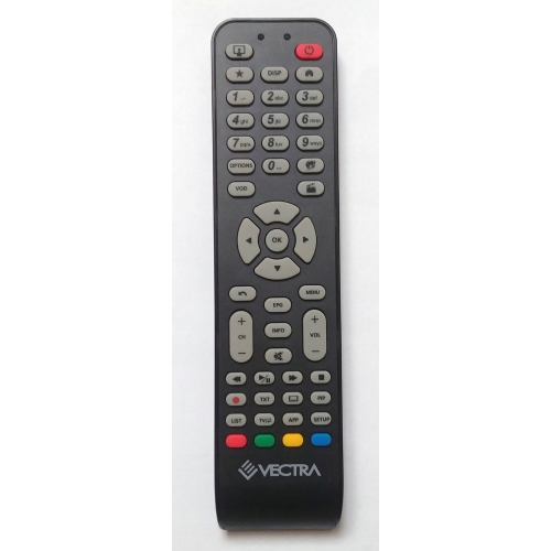 ZESTAW: Pilot Do Dekodera TV Kablowej VECTRA -GREY 2 sztuki w cenie jednego