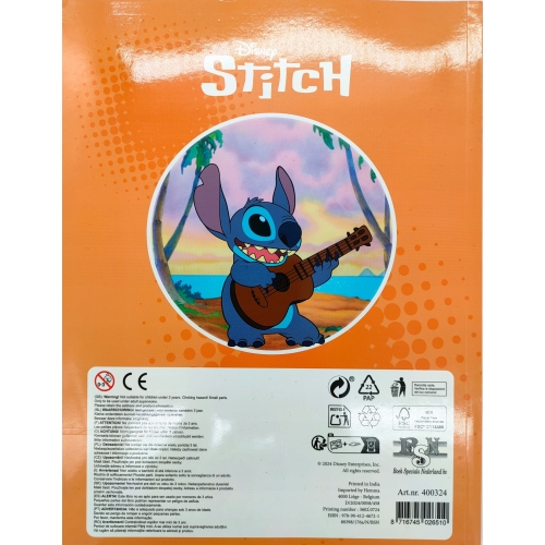 KOLOROWANKA DISNEY STITCH I PRZYJACIELE MEGA COLOR Z NAKLEJKAMI 128 STRON