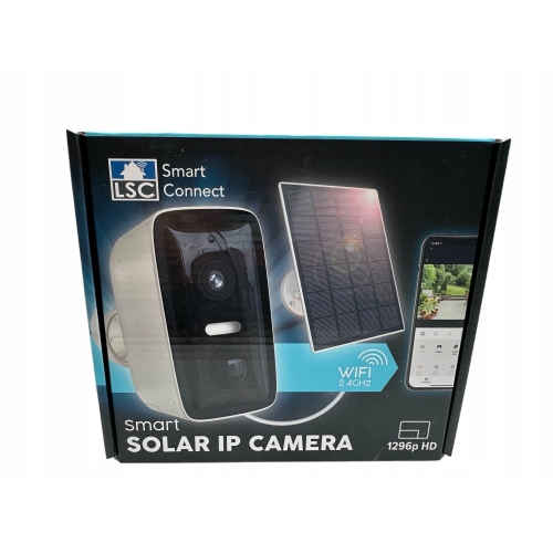 SMART KAMERA IP ZASILANA ENERGIĄ SŁONECZNĄ LSC CONNECT 1296P HD
