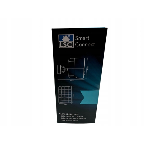 SMART KAMERA IP ZASILANA ENERGIĄ SŁONECZNĄ LSC CONNECT 1296P HD