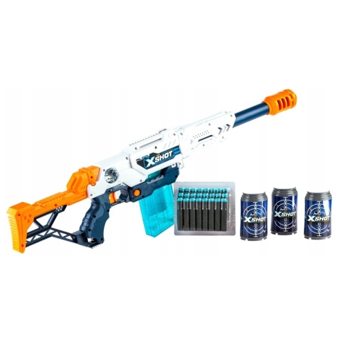 WYRZUTNIA PISTOLET X SHOT MAX ATTACK 24 STRZAŁKI !