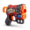 Pistolet na Strzałki Wyrzutnia Zuru X-shot Game Over SKINS MENACE 8 strzał