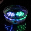 OŚWIETLENIE AKWARIUM LAMPKI DO BASENU 2 SZT WODOODPORNE IPX8 LED PILOT RGB