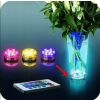 OŚWIETLENIE AKWARIUM LAMPKI DO BASENU 2 SZT WODOODPORNE IPX8 LED PILOT RGB