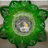 Lampka ogrodowa Solar czujnik zmierzchu szkło metal 17 x 9,5 multikolor N