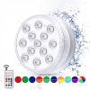 OŚWIETLENIE RGB 10 LED BASEN STAW FONTANNA OCZKO WODNE WODOODPORNE 2 SZTUKI