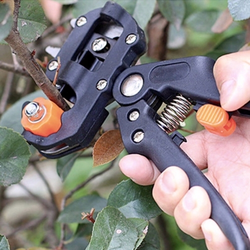 Sekator ogrodowy ręczny do gałęzi nożycowy Garden 15 cm mały zielony