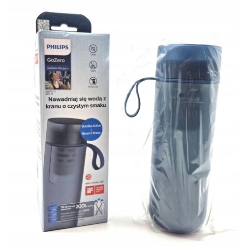 BUTELKA FILTRUJĄCA PHILIPS GoZero Hydration FILTR