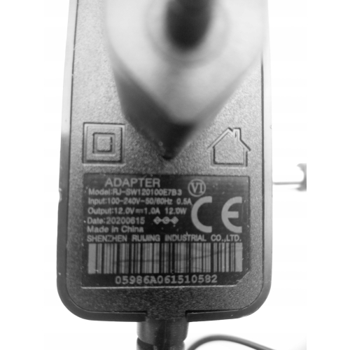 ORYGINALNY ZASILACZ CANAL+ MODEL ADS036T-B120300L WTYCZKOWY 12V 3,0A