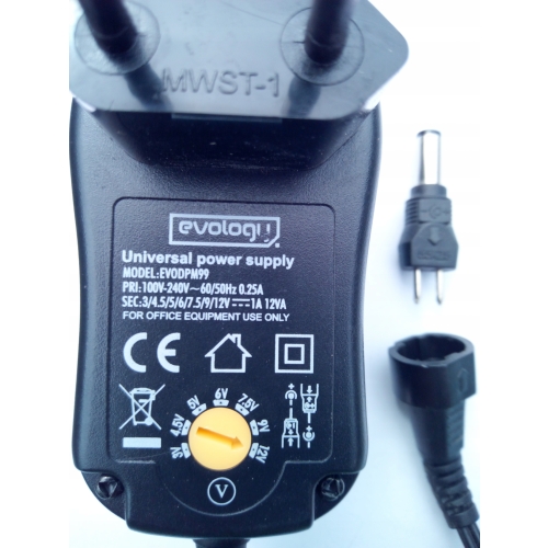 ORYGINALNY ZASILACZ CANAL+ MODEL ADS036T-B120300L WTYCZKOWY 12V 3,0A