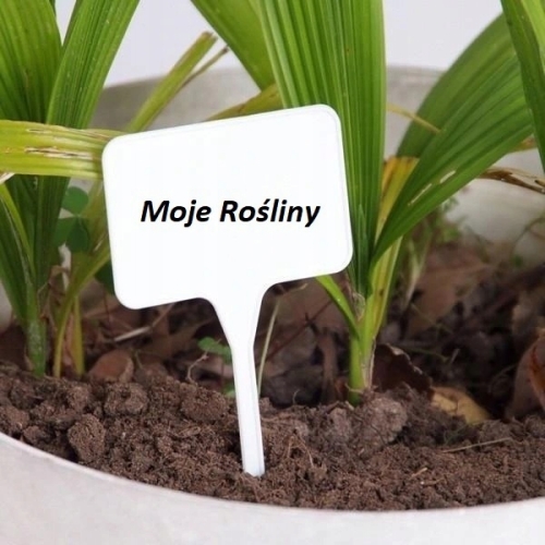 ETYKIETY do roślin kwiatów TABLICZKA znaczniki