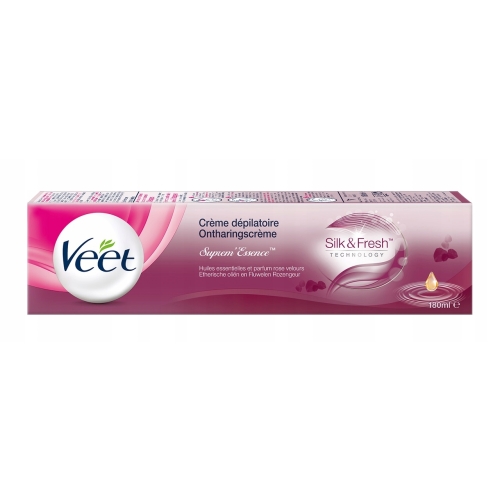 Veet krem do depilacji Silk&Fresh 180ml Nowość