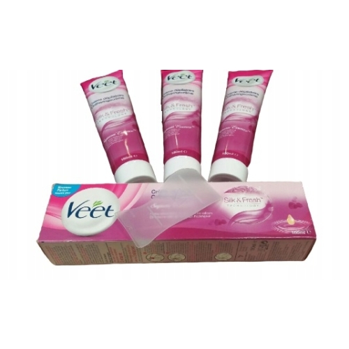 Veet krem do depilacji Silk&Fresh 180ml Nowość
