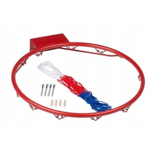 DUNLOP duża obręcz do KOSZA koszykówki 45cm SIATKA