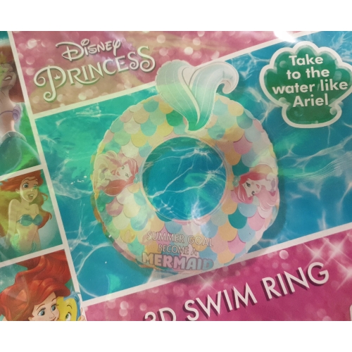 Dmuchane koło ratunkowe PRINCESS ARIEL 3D DISNEY