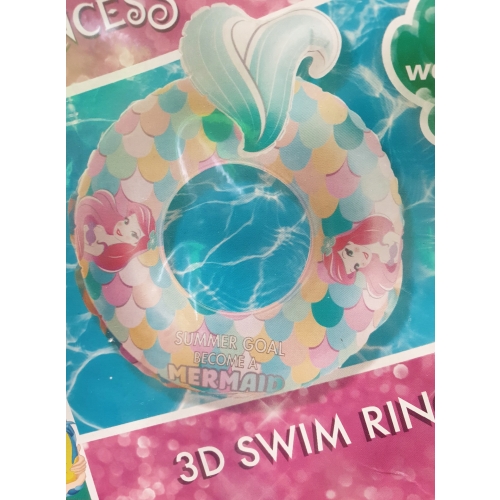Dmuchane koło ratunkowe PRINCESS ARIEL 3D DISNEY