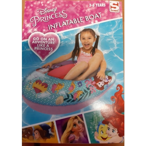 Materac ponton PRINCESS ARIEL pompowany dla dzieci