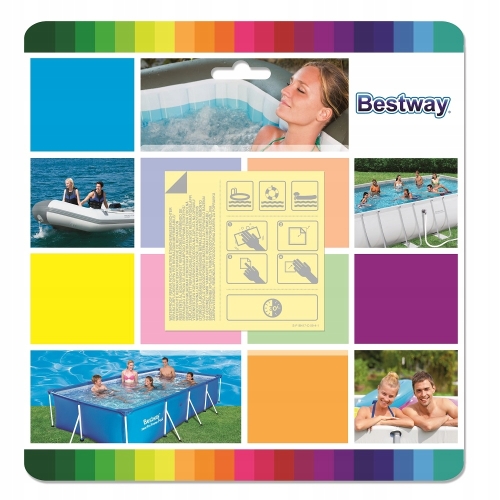 PODWODNE Łatki naprawcze BESTWAY zestaw 10 szt
