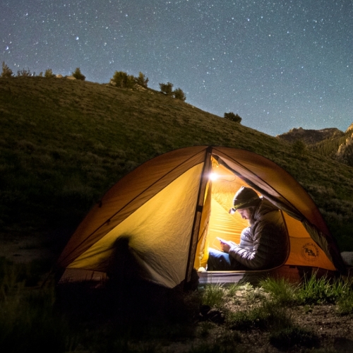 LAMPA do namiotu balkonu CAMPING na baterie FROYAK