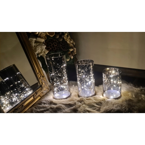 Tuby lampy dekoracyjne lampiony zestaw 3 sztuki