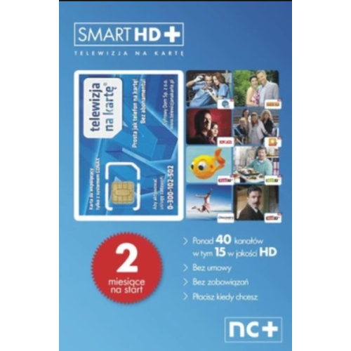 Karta TNK SMART HD 2 miesiące pakietu w cenie zakupu