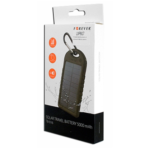 PowerBank ładowarka solarny 5000mAh PB17