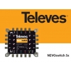 Multiswitch 5x5x8 NEVOSWITCH końcowy/kaskadowy 714503 TELEVES