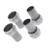 Złącze wtyk F 6,8 mm nakręcane z gumową uszczelką WTY0451