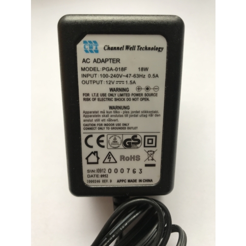 Zasilacz CWT PGA-018F(12V-1.5A)