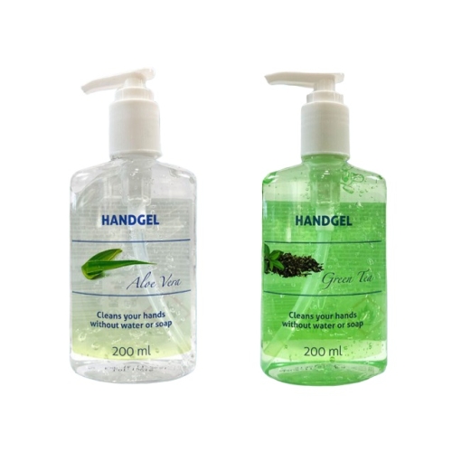 Żel płyn antybakteryjny dezynfekcja rąk 200 ml Aloe Vera i Green Tea