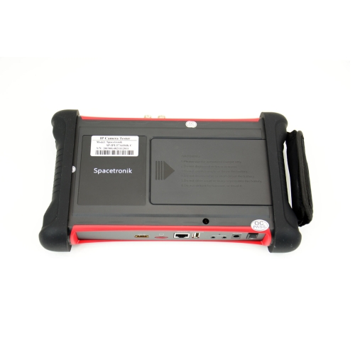Miernik LAN Tester CCTV Spacetronik SP-IPLT7AiO4K-C Analog/AHD/IP/TVI/CVI/SDI