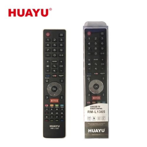 PILOT RM-L1365 HUAYU HISENSE NETFLIX,YOUTUBE,AMAZON