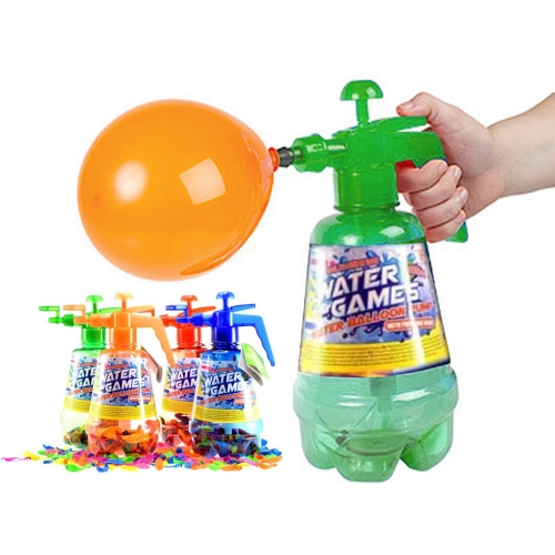 Pompa do bomb wodnych XXL Wasserbomben-Pumpe 100 balonów