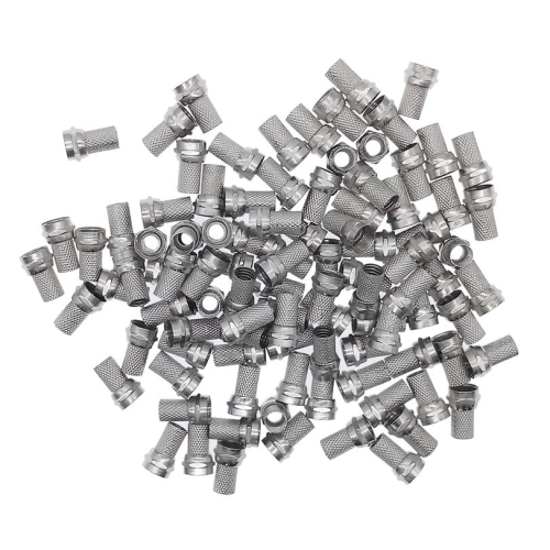 Złącze wtyk F 6,8 mm nakręcane z gumową uszczelką WTY0451