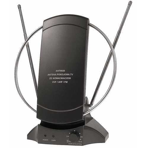 Antena Pokojowa Cabletech ANT0020 TV FM + Wzmacniacz