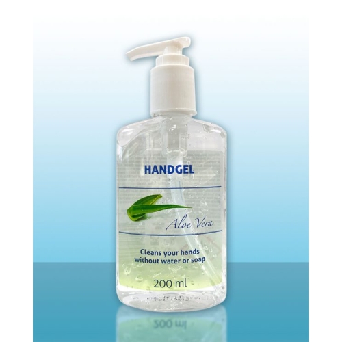 Żel płyn antybakteryjny dezynfekcja rąk 200 ml Aloe Vera i Green Tea