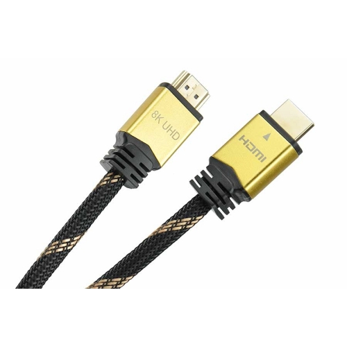 Kabel HDMI 2.1 KS-002 8K 1,5m złoty