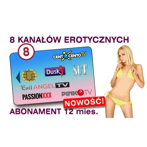 SCT PENTHOUSE 8+ ARABEST (8 kanałów / 12 miesięcy) VIACCESS VCC6