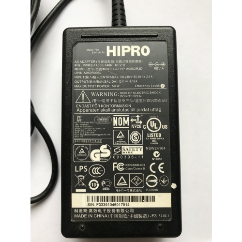 Zasilacz HIPRO HP-A0502R3D(12V-4.16A)