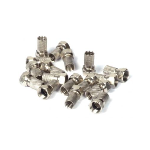 Złącze wtyk F 6,8 mm nakręcane z gumową uszczelką WTY0451