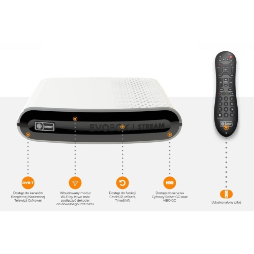 Evobox Stream OTT - nowy dekoder Cyfrowego Polsatu prepaid na własność