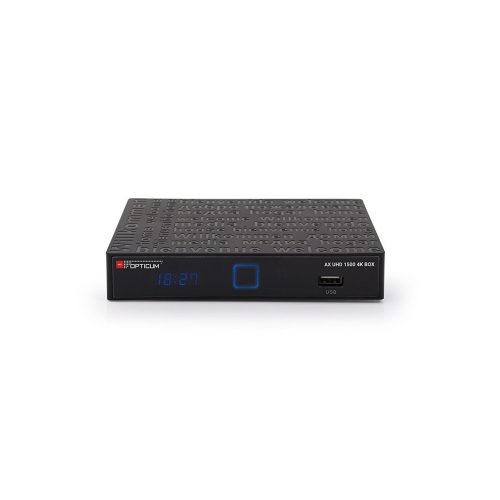 Dekoder OPTICUM AX UHD 1500 4K DVB-S2 ANDROID
