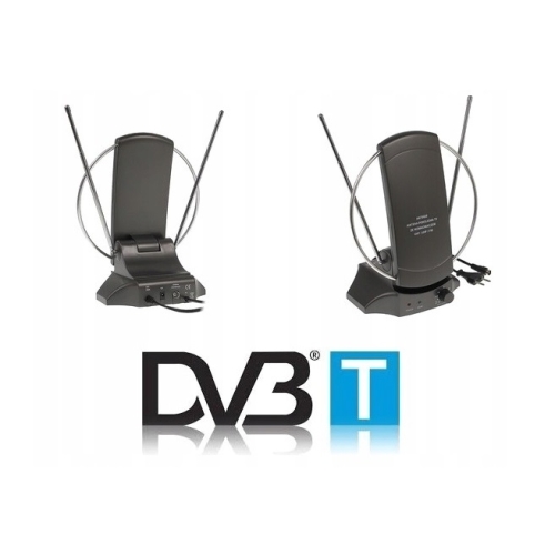Antena Pokojowa Cabletech ANT0020 TV FM + Wzmacniacz