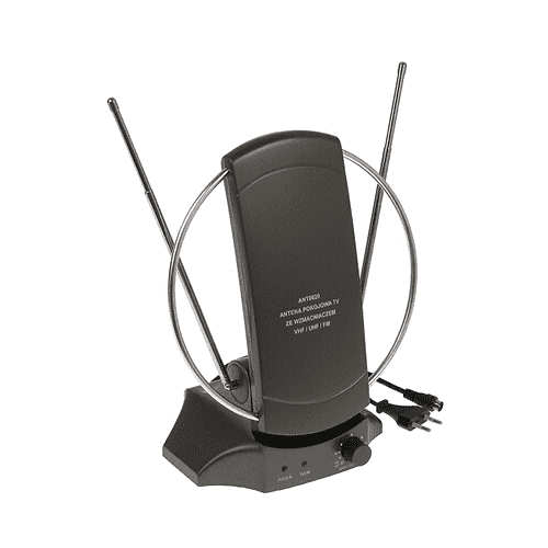 Antena Pokojowa Cabletech ANT0020 TV FM + Wzmacniacz