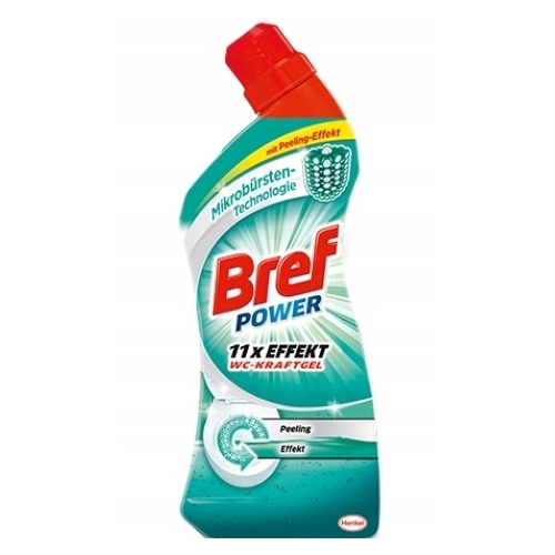 BREF Power WC KraftGel Mikrobursten żel do toalet 11x Effekt 1L