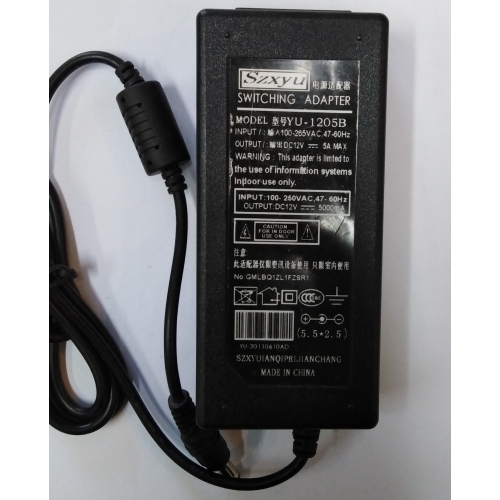 Zasilacz Szxyu YU-1205B 12V-5A