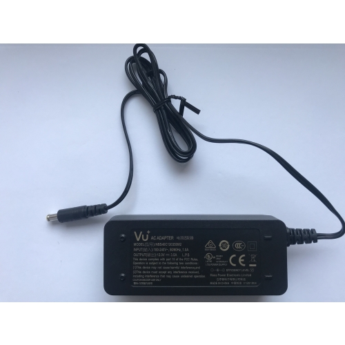 Zasilacz do dekodera VU+ UNO4KSE NBS40C120350M2(12V-3.5A)