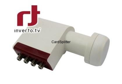 Convertitore LNB Quadro Inverto Red Extend | 0.7 DB | Diametro 40 Mm | Per Satellite